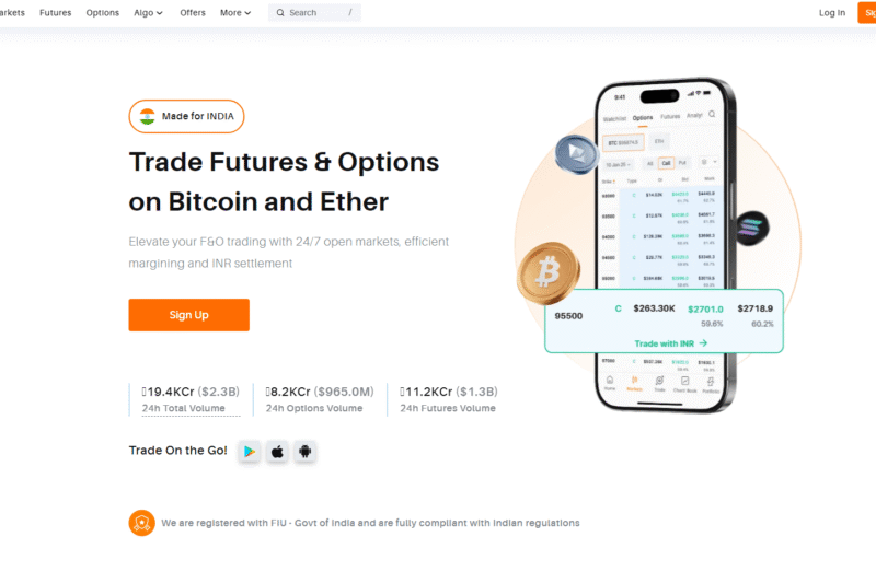 Delta Exchange India: Overview, Features, Fees, and FAQs