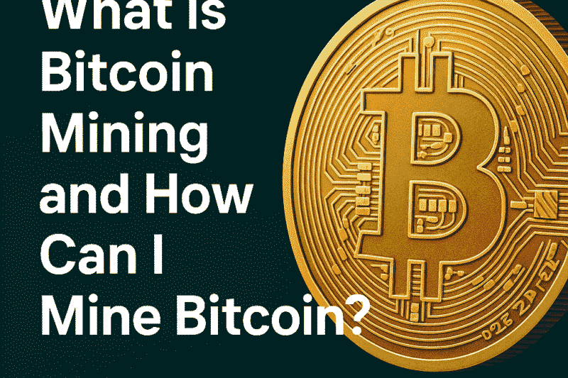 What is Bitcoin Mining and How Can I Mine Bitcoin?