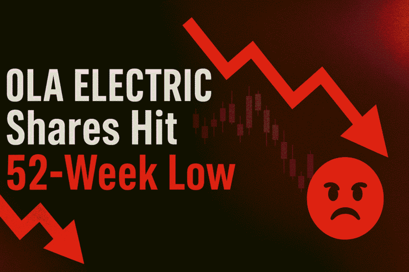 Ola Electric Shares Hit 52-Week Low: What’s Driving the Downtrend?